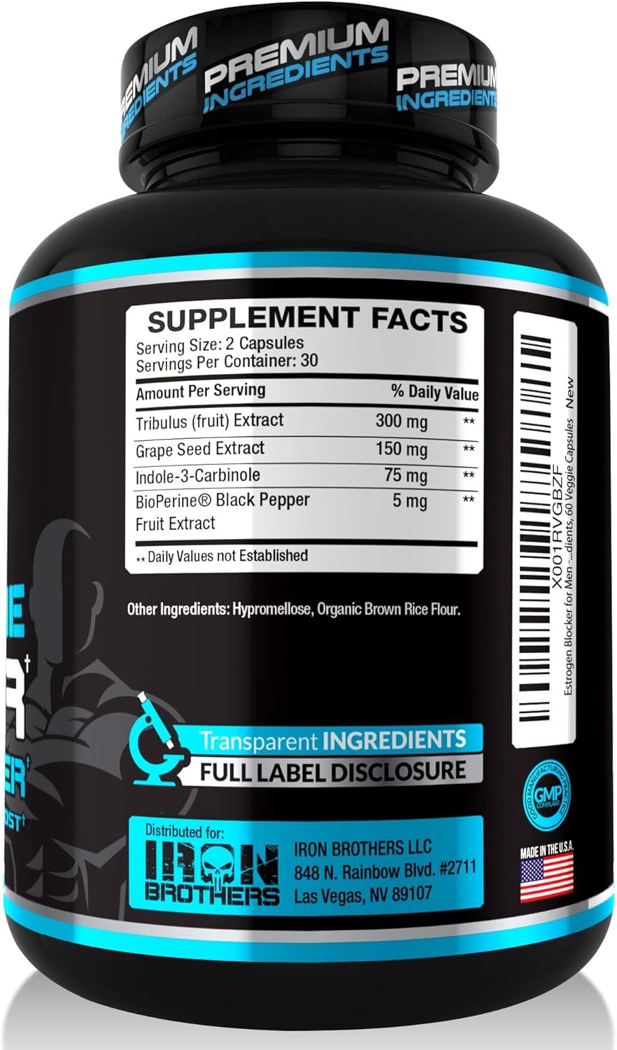 Iron Brothers Men’s Testosterone Support Supplement