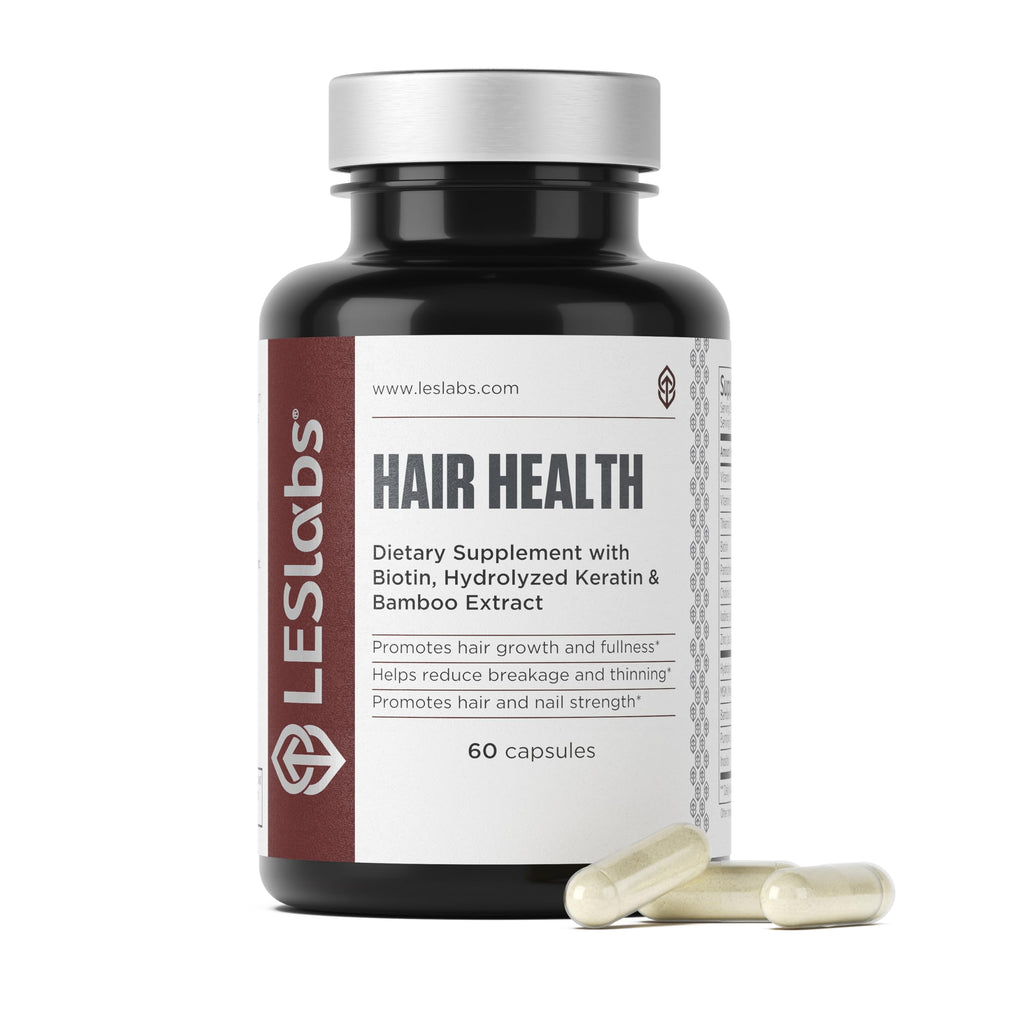 LES Labs Hair Health Hair Growth & Nails Supplement - 60 Capsules