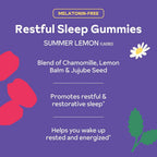 Reprise Melatonin Free Natural Sleep Aid Gummies - 45 Gummies - image 3
