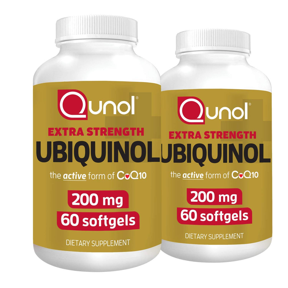 Qunol Ubiquinol Extra Strength, 200 mg