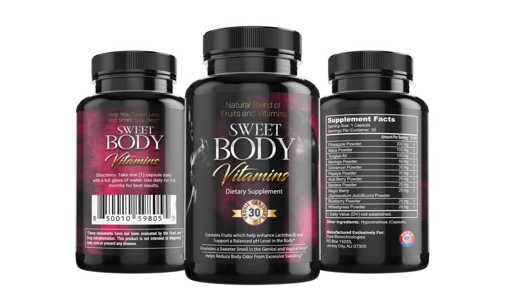 Xtra Body SweetBody Vitamins Capsules - 30 Count