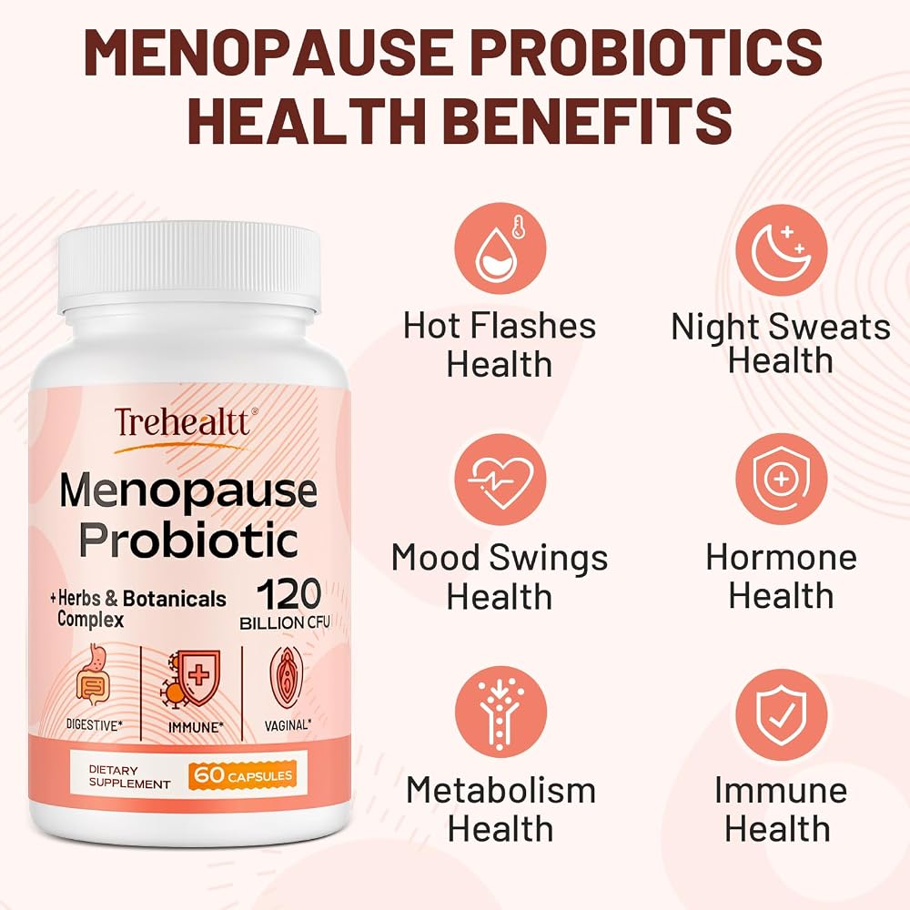 Trehealtt Probiotics and Prebiotics for Adults, Shelf-Stable