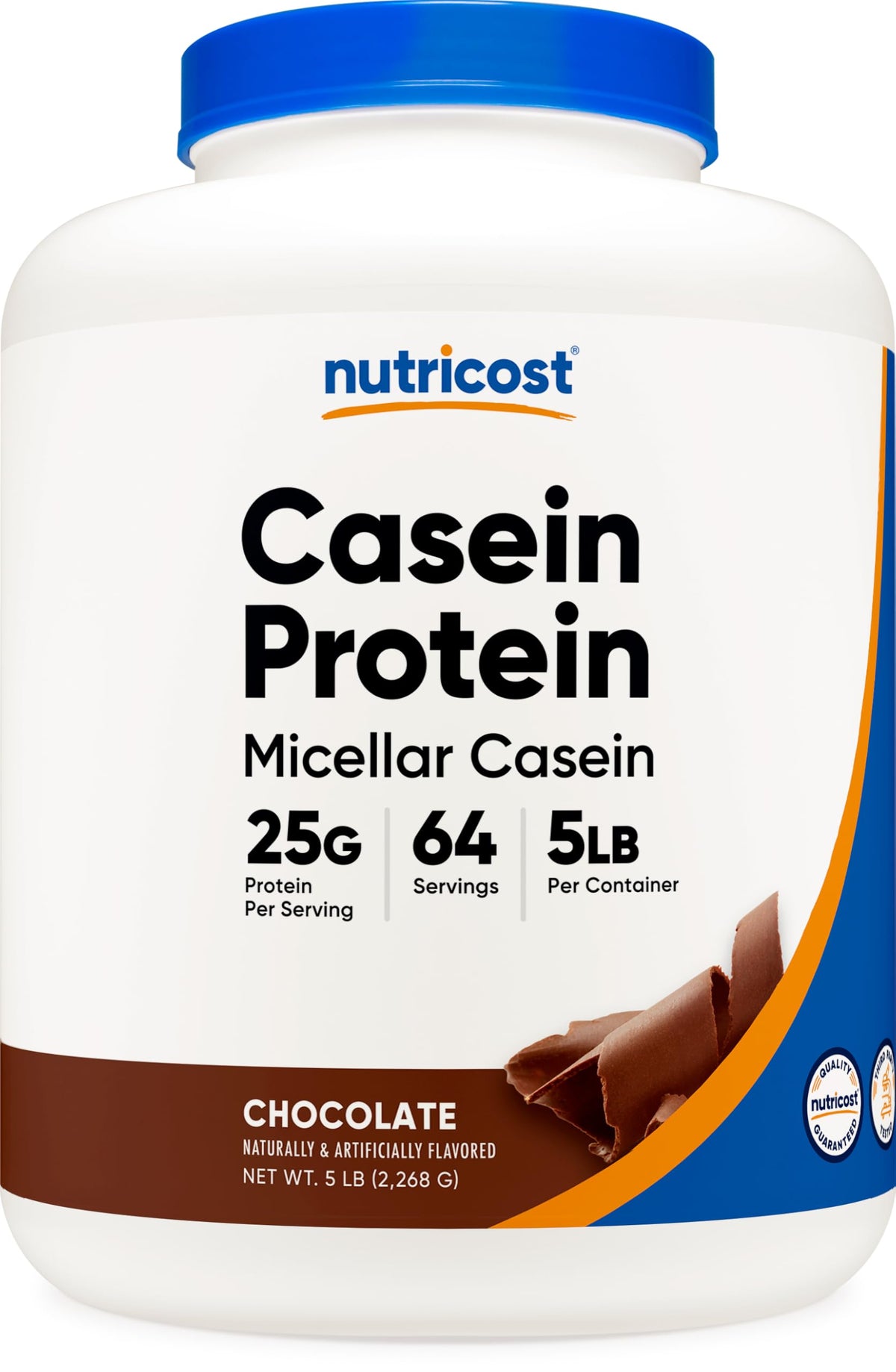 Nutricost Casein Protein Powder - 100% Micellar Casein