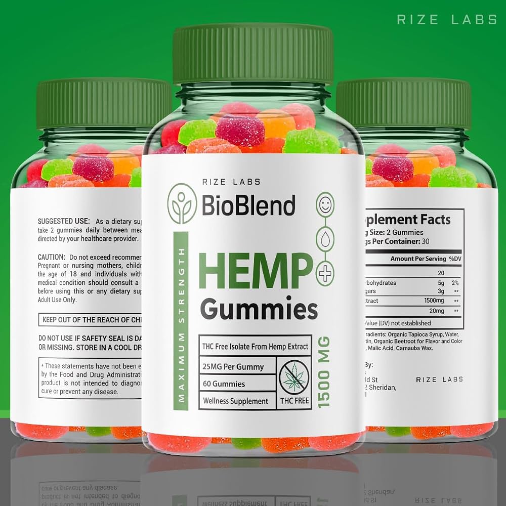 rize labs BioBlend Gummies for Wellness - 300 Gummies - image 8