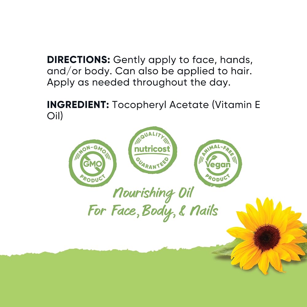 Nutricost Vitamin E Oil 230,000 IU - 8 Fl Oz - image 3