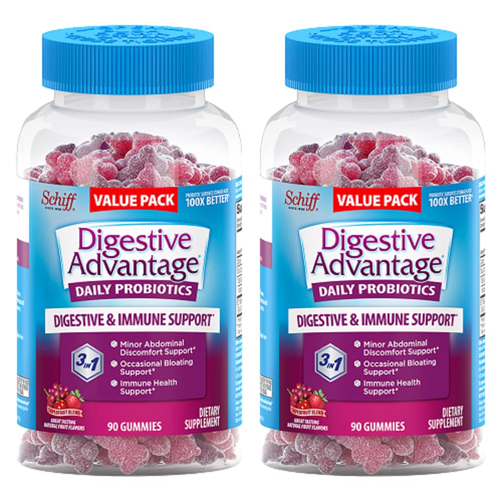 Digestive Advantage Daily Probiotic Gummies - 180 Count