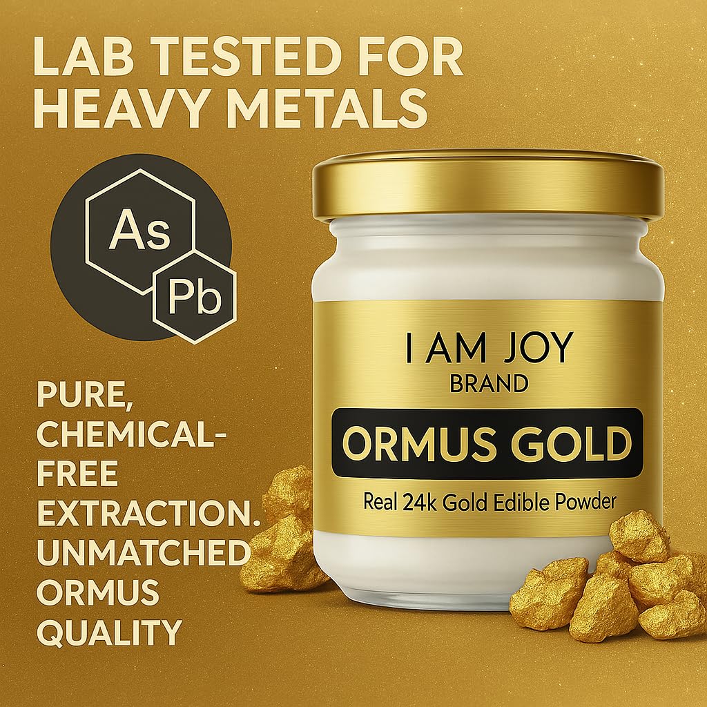 I Am Joy co. Pure Ormus White Gold Powder 24k - 22 Grams - image 5