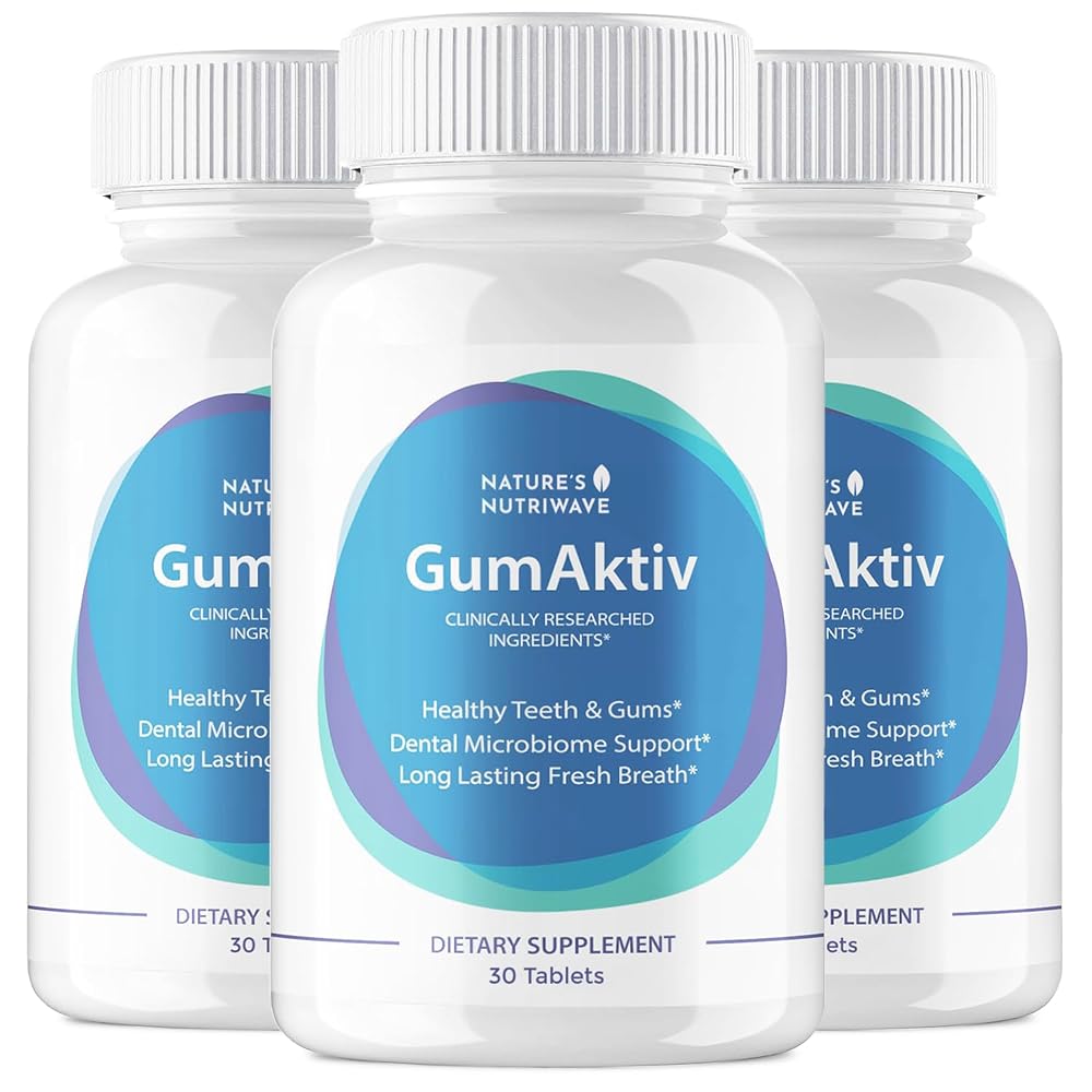 Nature’s NutriWave GumAktiv Oral Health Supplement