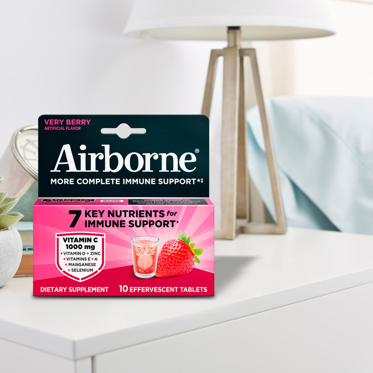 Airborne Vitamin C 1000mg with Zinc Effervescent Tablets - 10 Tablets - image 10