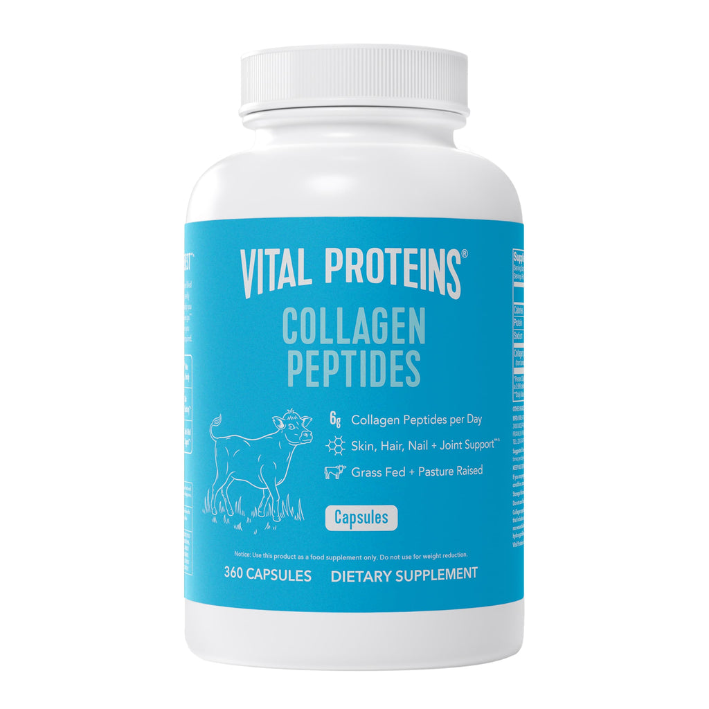 Vital Proteins Collagen Peptides Capsules for Women - 360 Capsules
