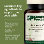 Standard Process Albaplex Kidney & Liver Supplement - 150 Capsules - image 4