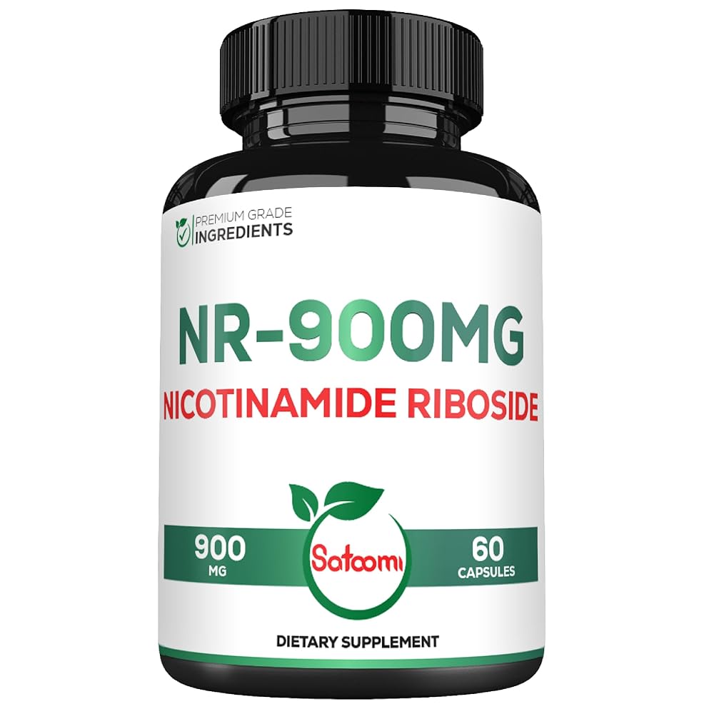 Satoomi 8in1 NMNH & NAD+ Supplement - 60 Capsules for 30 Days