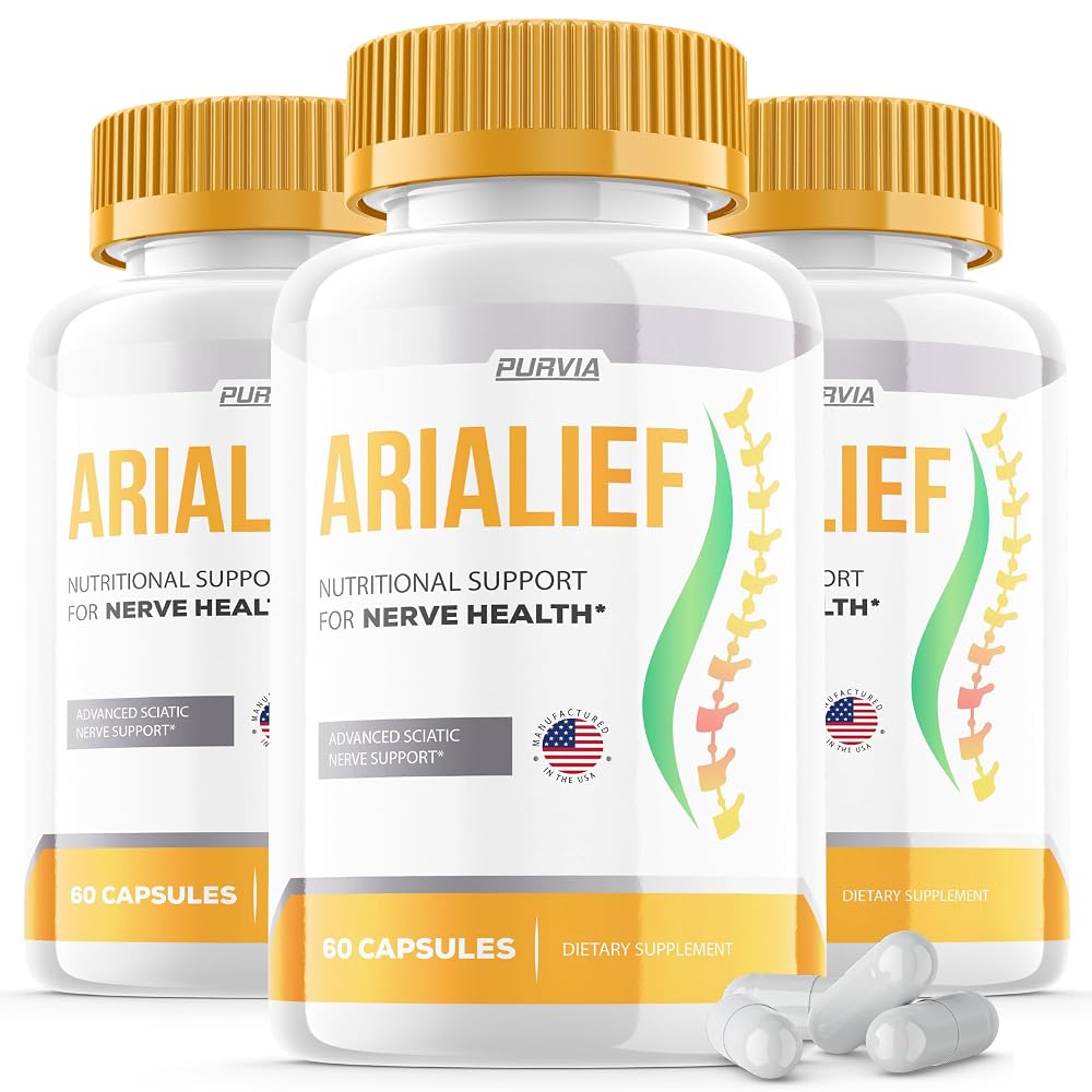Purvia Arialief Advanced Strength Nutritional Support - 180 Capsules
