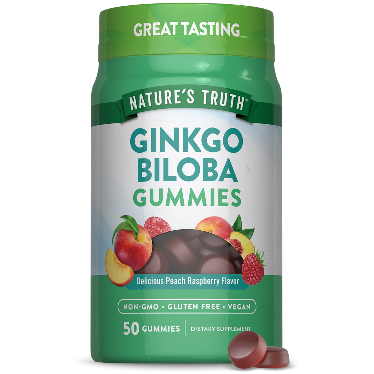 Nature's Truth Ginkgo Biloba Gummies - 50 Count