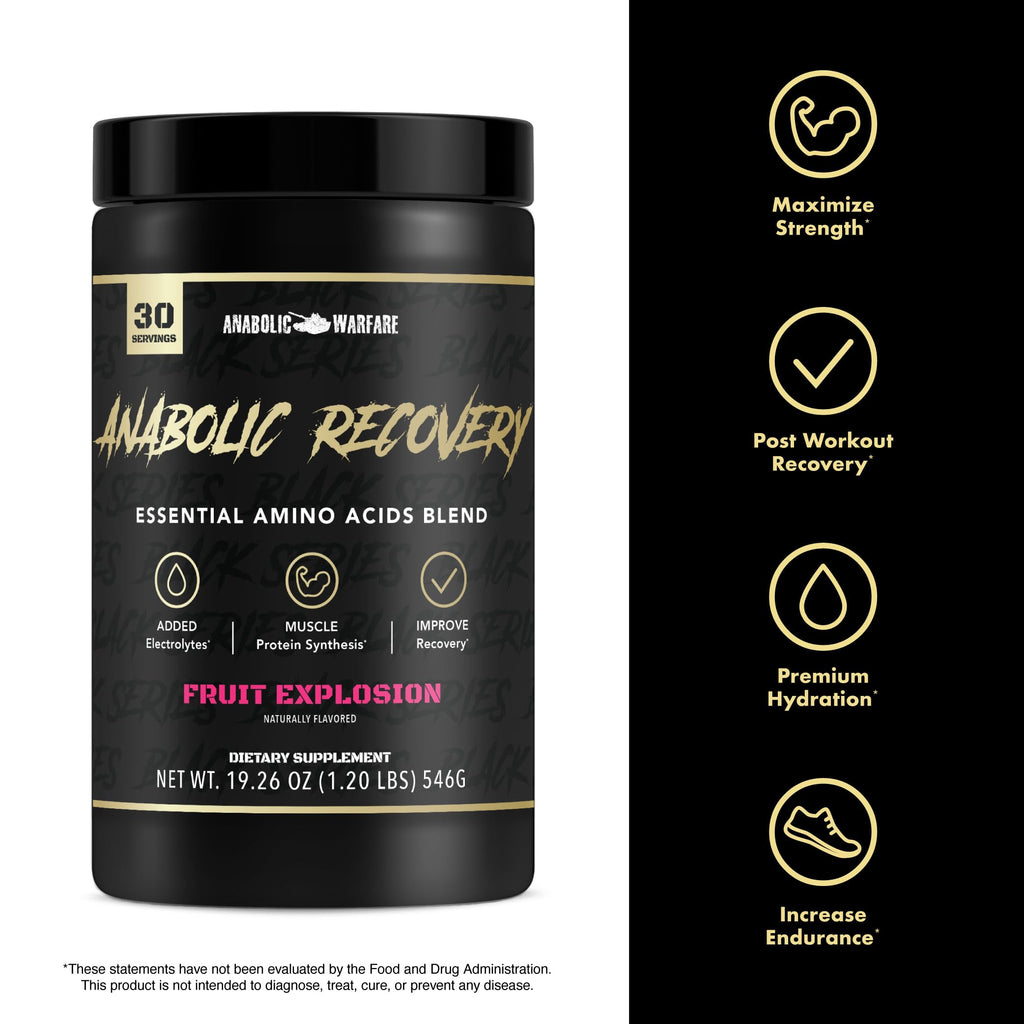 Anabolic Warfare Anabolic Recovery Essential Amino Acids - 30 Servings - image 4