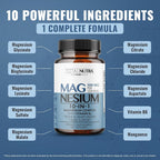 Total Nutra 10-in-1 Magnesium 500 mg for Sleep - 90 Capsules - image 2