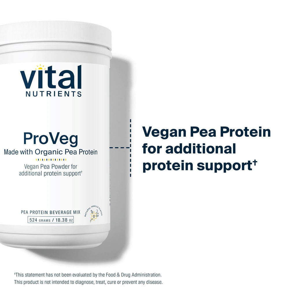 Vital Nutrients ProVeg Organic Pea Protein Vanilla - 524g - image 5