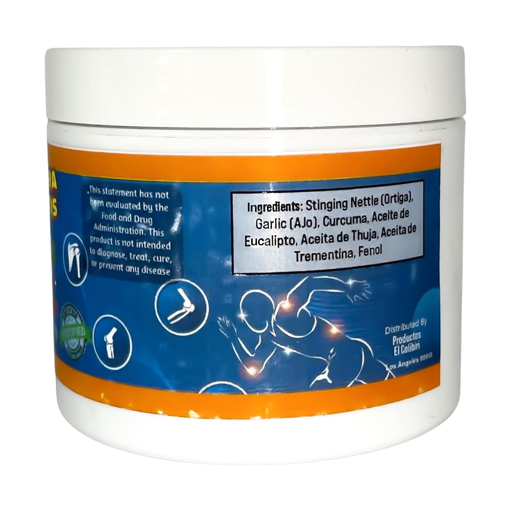 Productos El Colibri Naturales Topical Gel with Nettle and Garlic - 6 Fl Oz - image 2