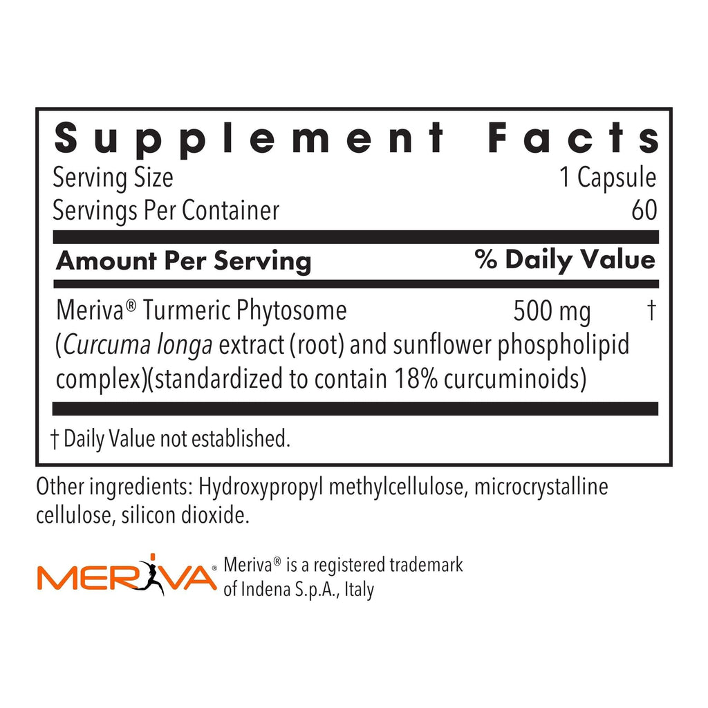 Allergy Research Group CurcuWIN 500 Turmeric Curcumin - 60 Capsules - image 2