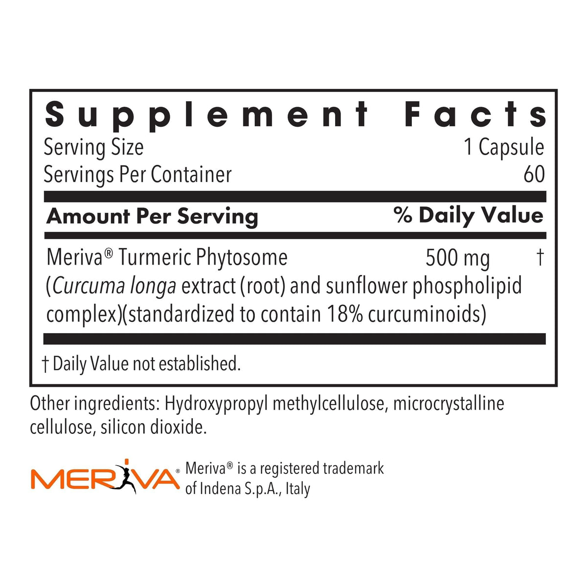 Allergy Research Group CurcuWIN 500 Turmeric Curcumin - 60 Capsules - image 2