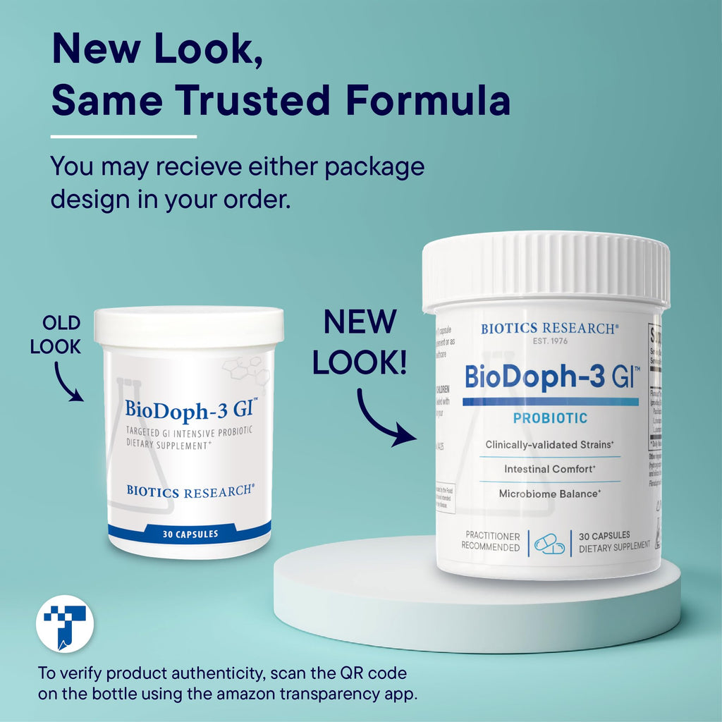 BIOTICS RESEARCH BioDoph-3 Targeted Intensive GI Probiotic - 30 Capsules - image 4