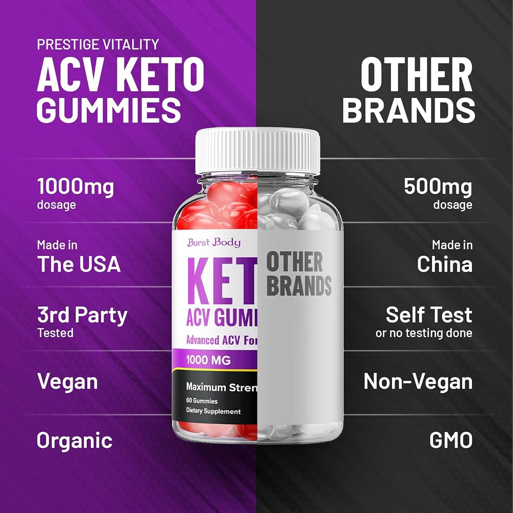 Indelo Burst Body ACV Gummies with Vitamin B12 - 60 Gummies - image 7