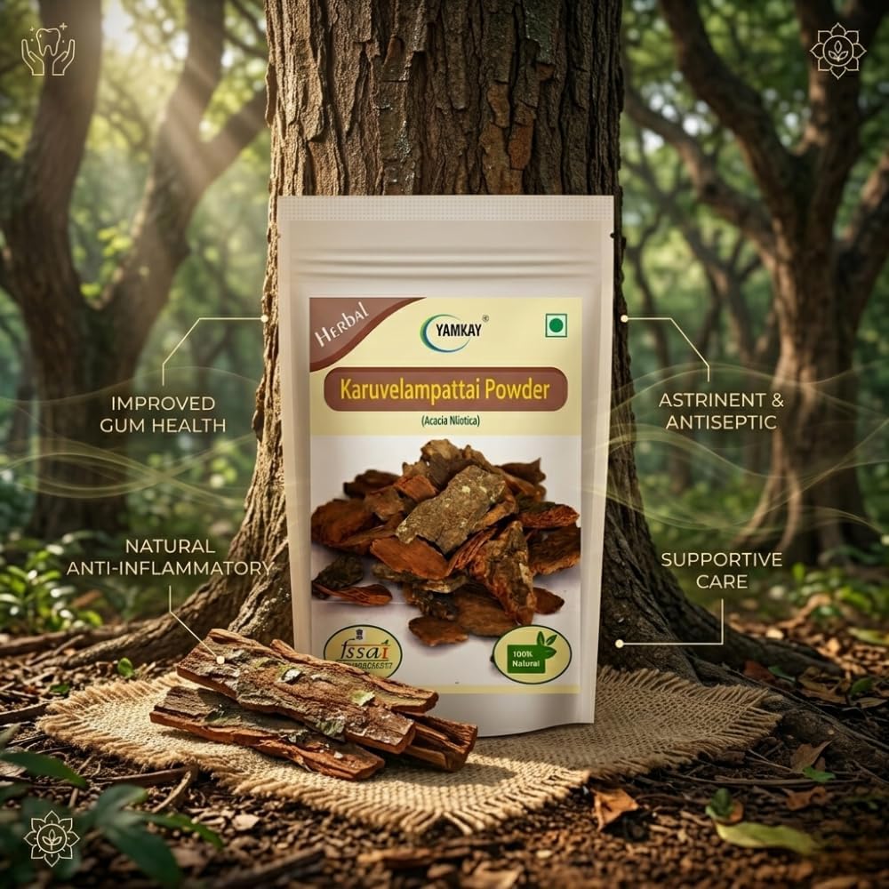 YAMKAY Karuvelampattai Powder 100% Pure Prosopis Juliflora - 1 oz - image 4