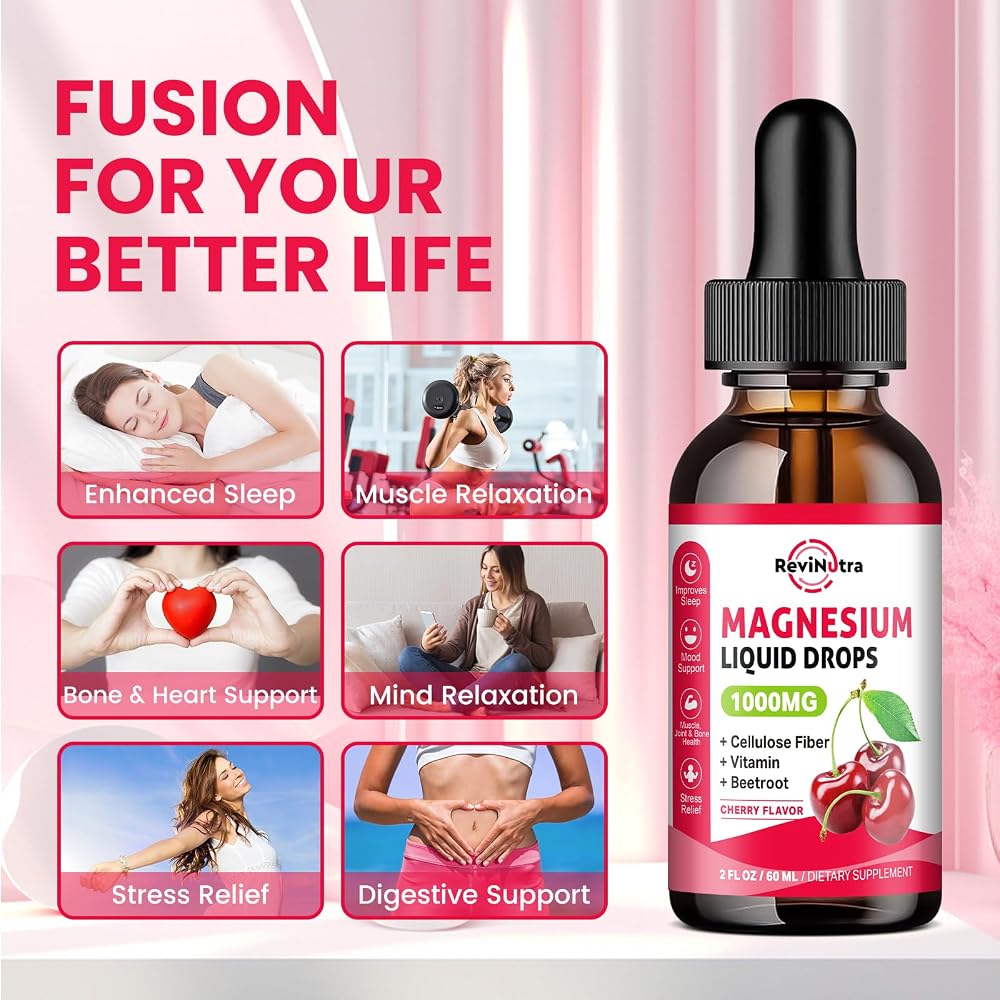 ReviNutra Magnesium Glycinate Liquid Drops