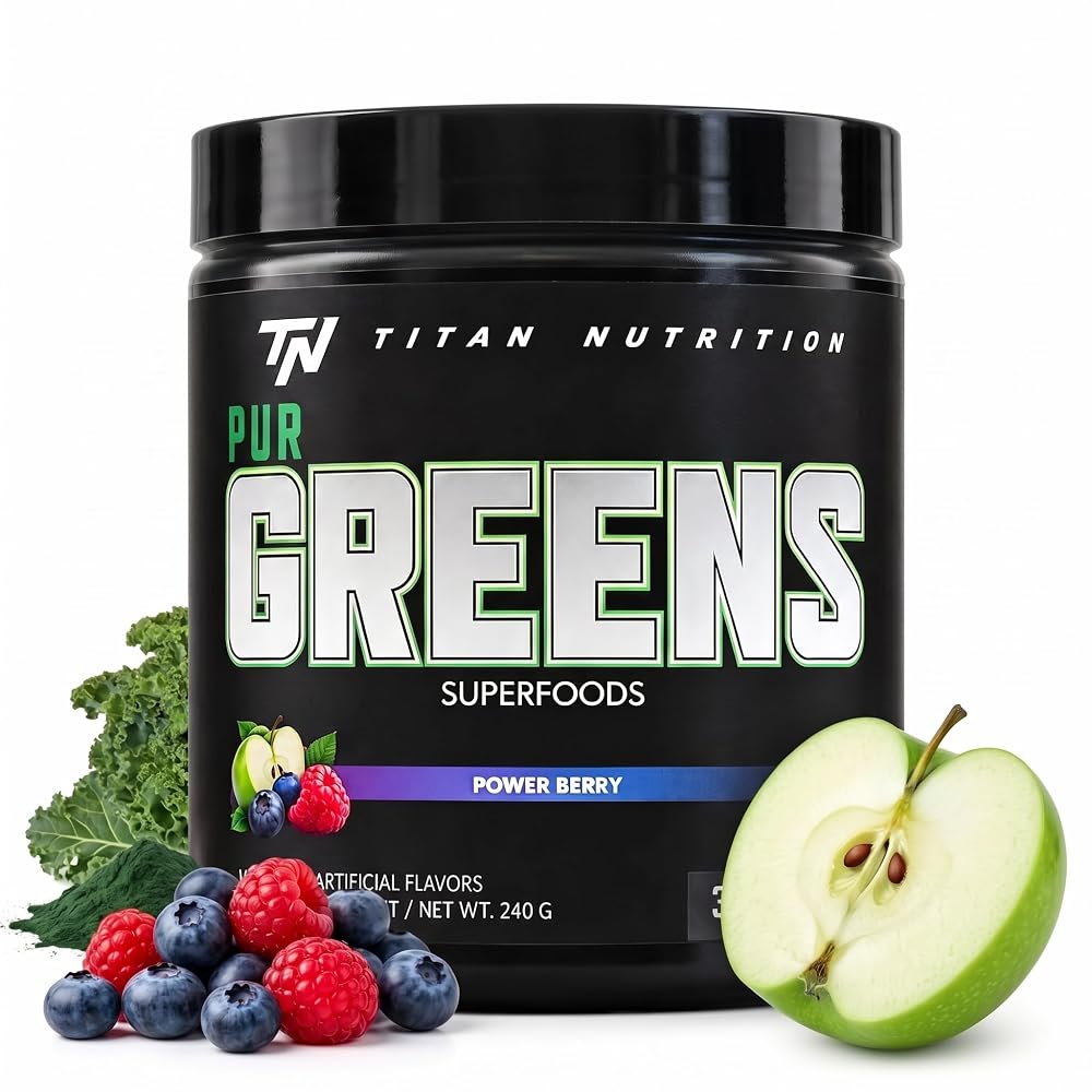 Titan Nutrition Purgreens Power Berry - 8.4 oz