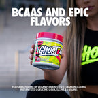 GHOST BCAA Powder Amino Acids Supplement Lemon Crush - 30 Servings - image 2