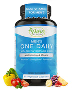 Pure By Nature One-Daily Multivitamin for Men - 60 Vegetarian Capsules