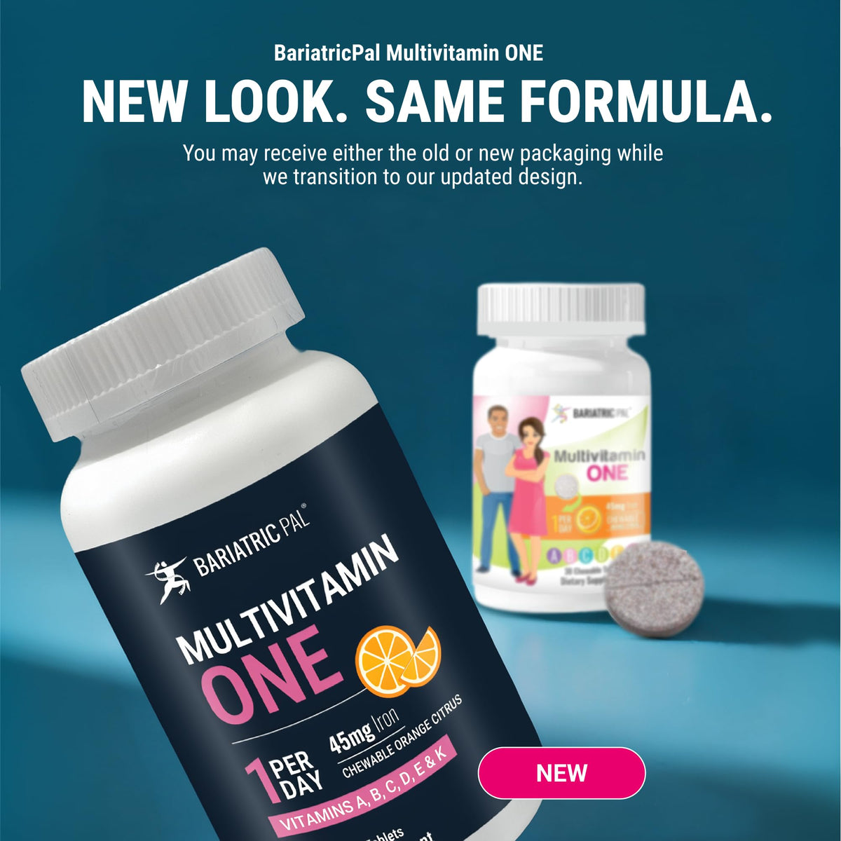 BariatricPal Multivitamin ONE 1 per Day! Bariatric Multivitamin