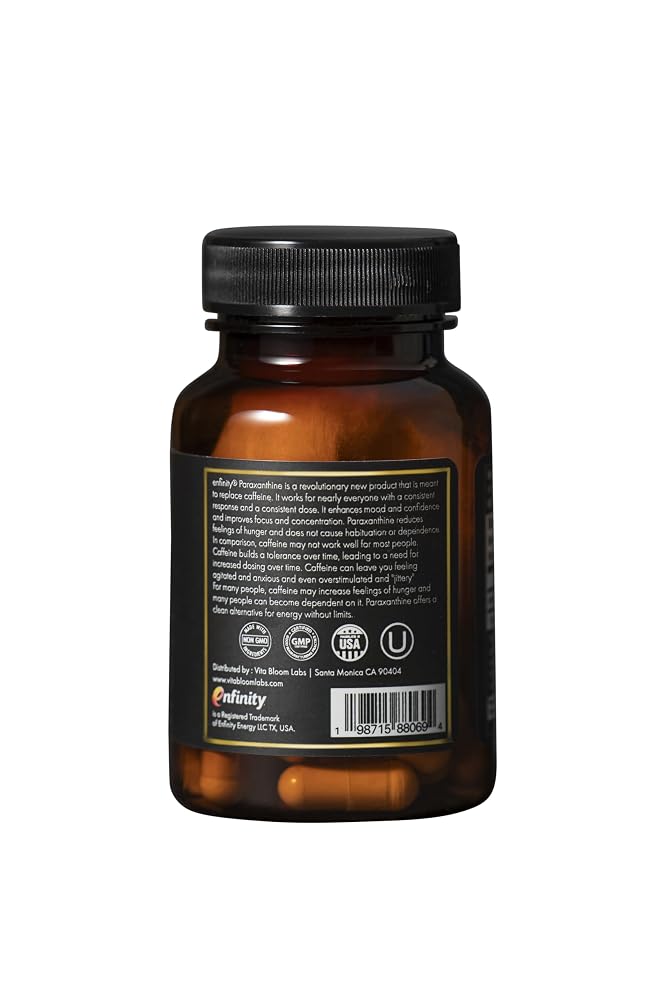 Vita Bloom Labs Enfinity Paraxanthine Capsules Clean Energy - 30 Capsules - image 10