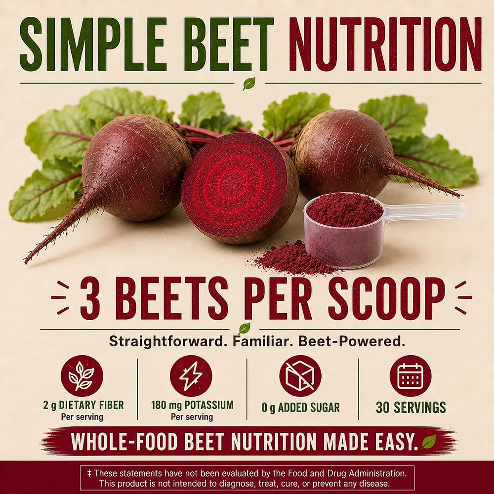 Country Farms Bountiful Beets Powder for Circulation - 30 Servings - image 7