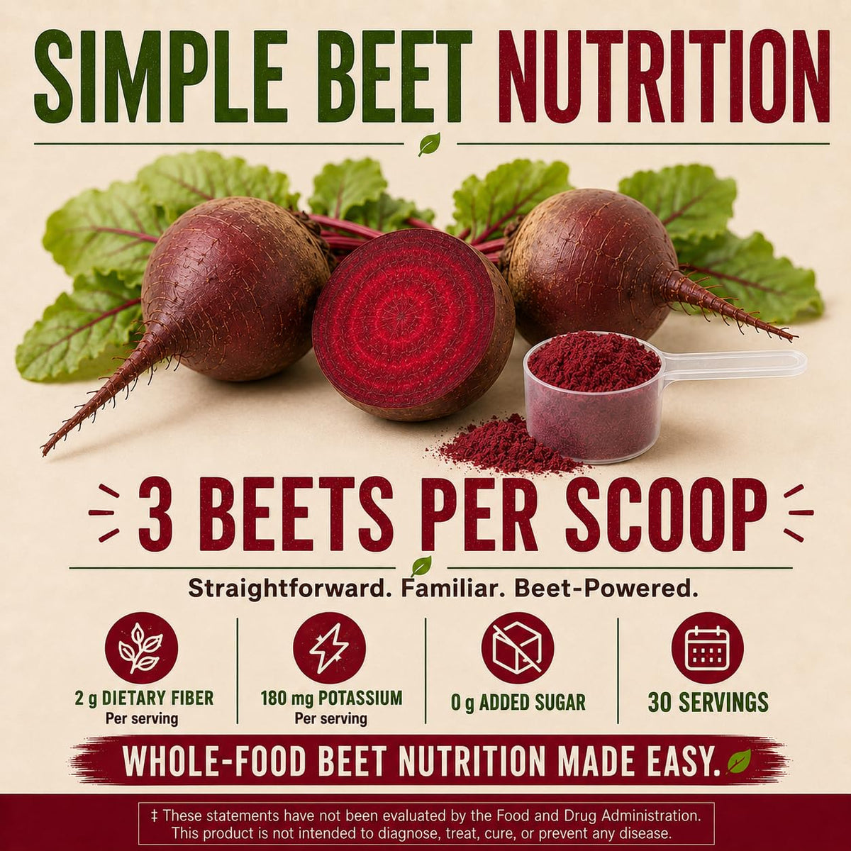Country Farms Bountiful Beets Powder for Circulation - 30 Servings - image 7