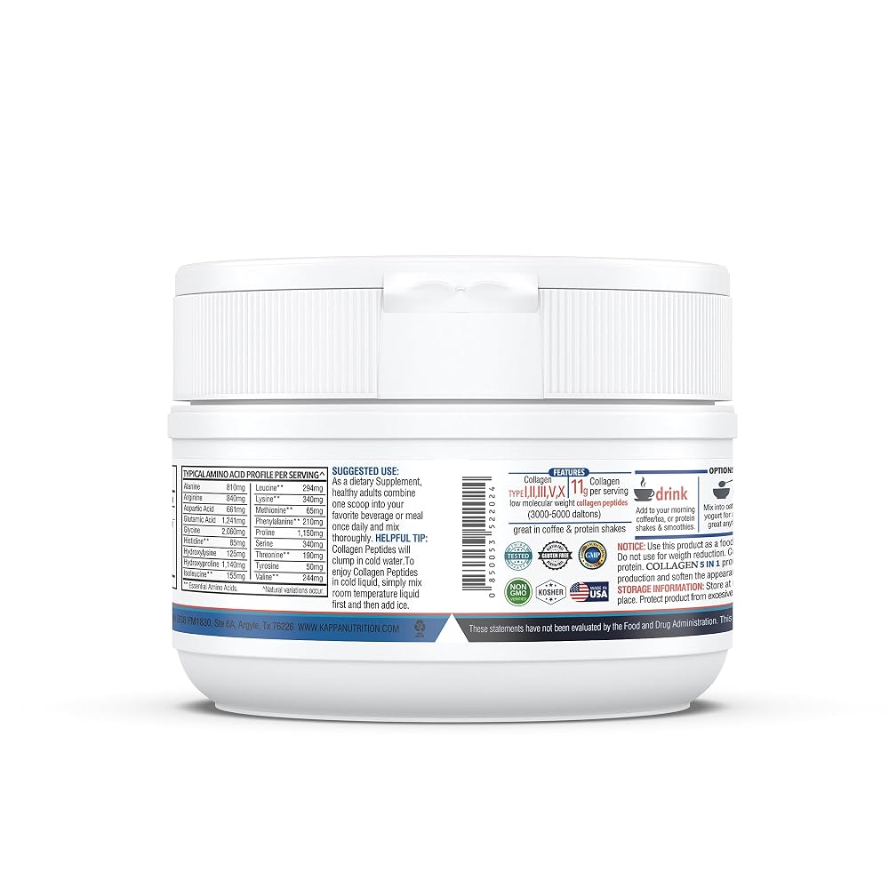 KAPPA NUTRITION Collagen Peptides Powder Multi-Collagen - 30 Servings - image 3