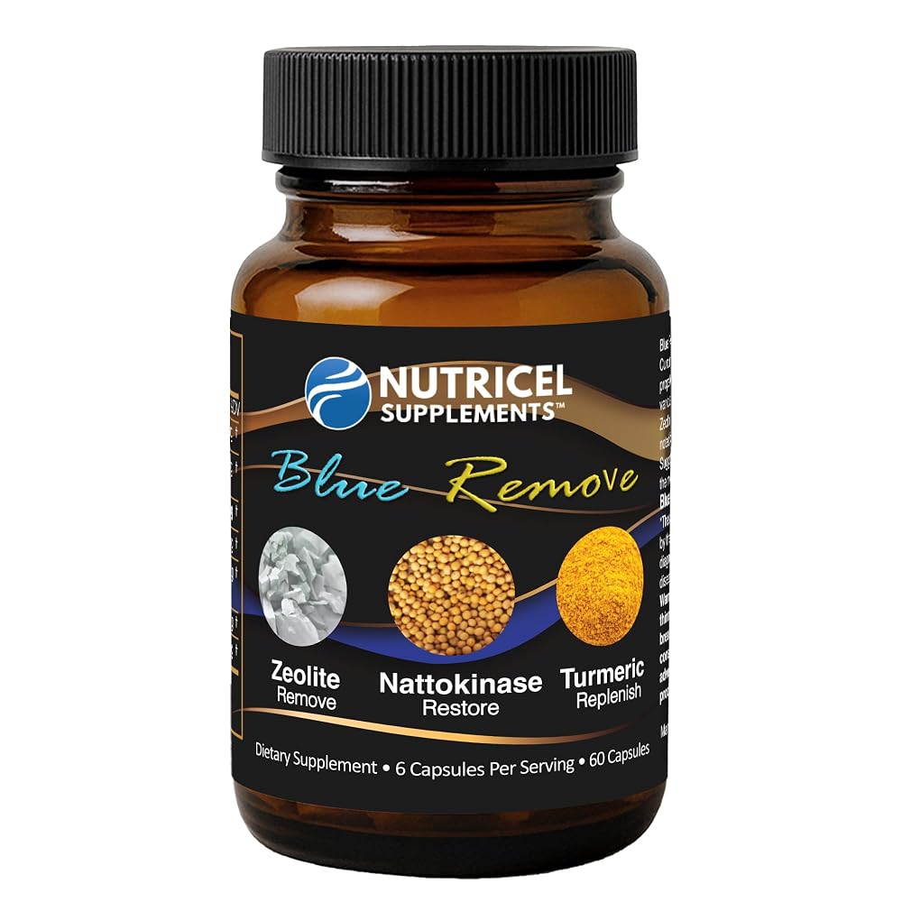 Nutricel Supplements Blue Remove Methylene Blue 18 mg - 60 Capsules - image 2