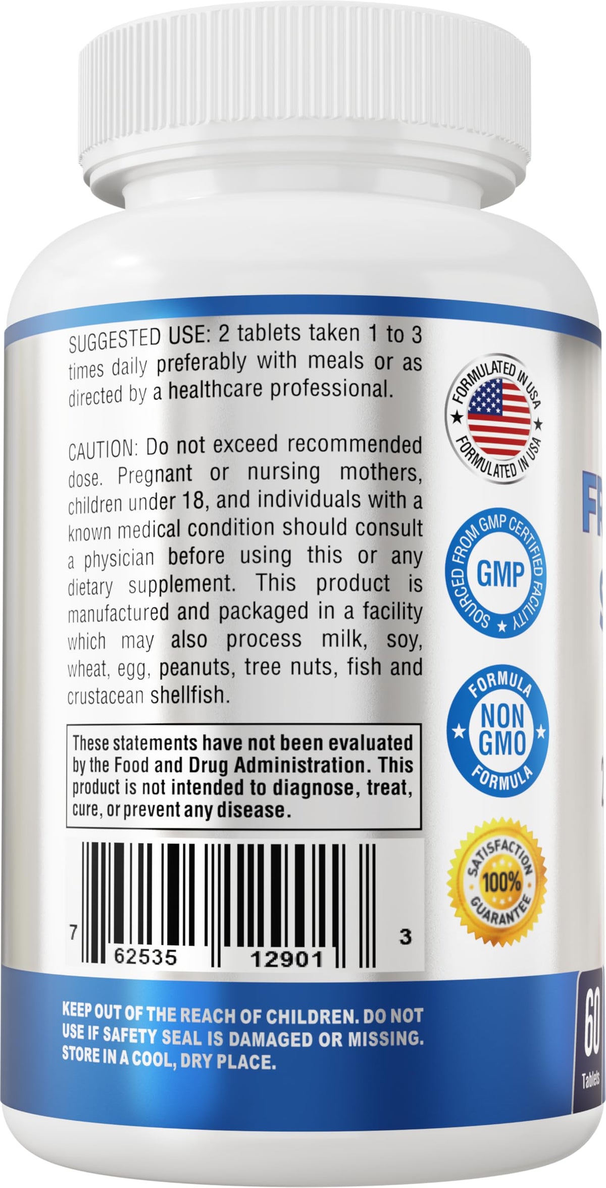 YUMMYVITE Organic Fruit and Veggie Superfood Greens - 60 Tablets - image 5
