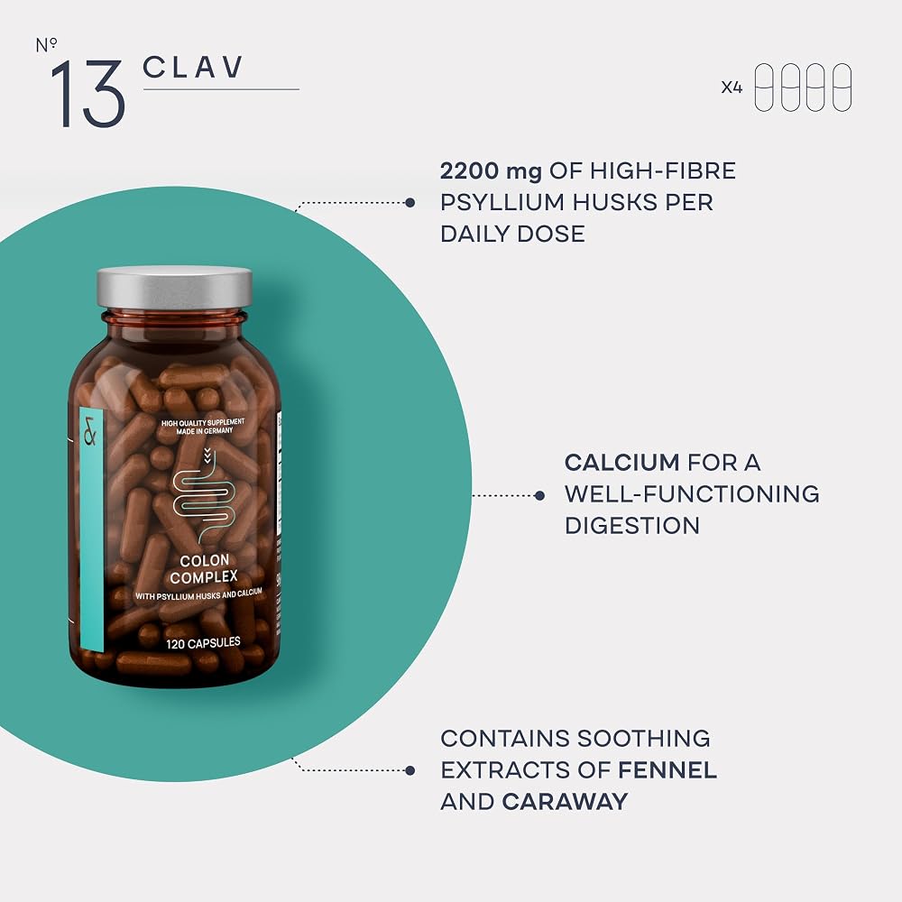 CLAV Blood Pressure Support Supplement - 120 Capsules - image 3