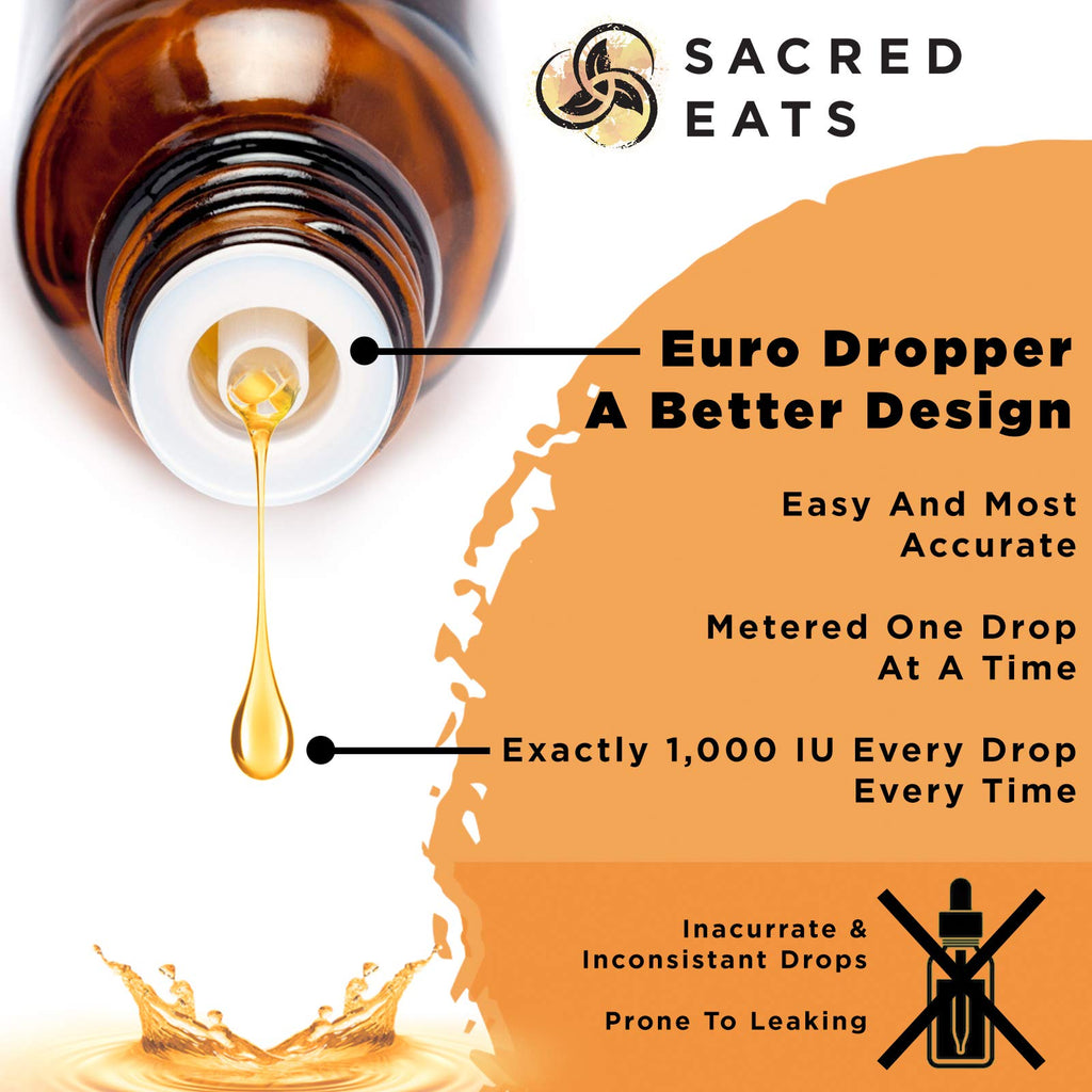 Sacred Eats Vitamin D3 Liquid Drops