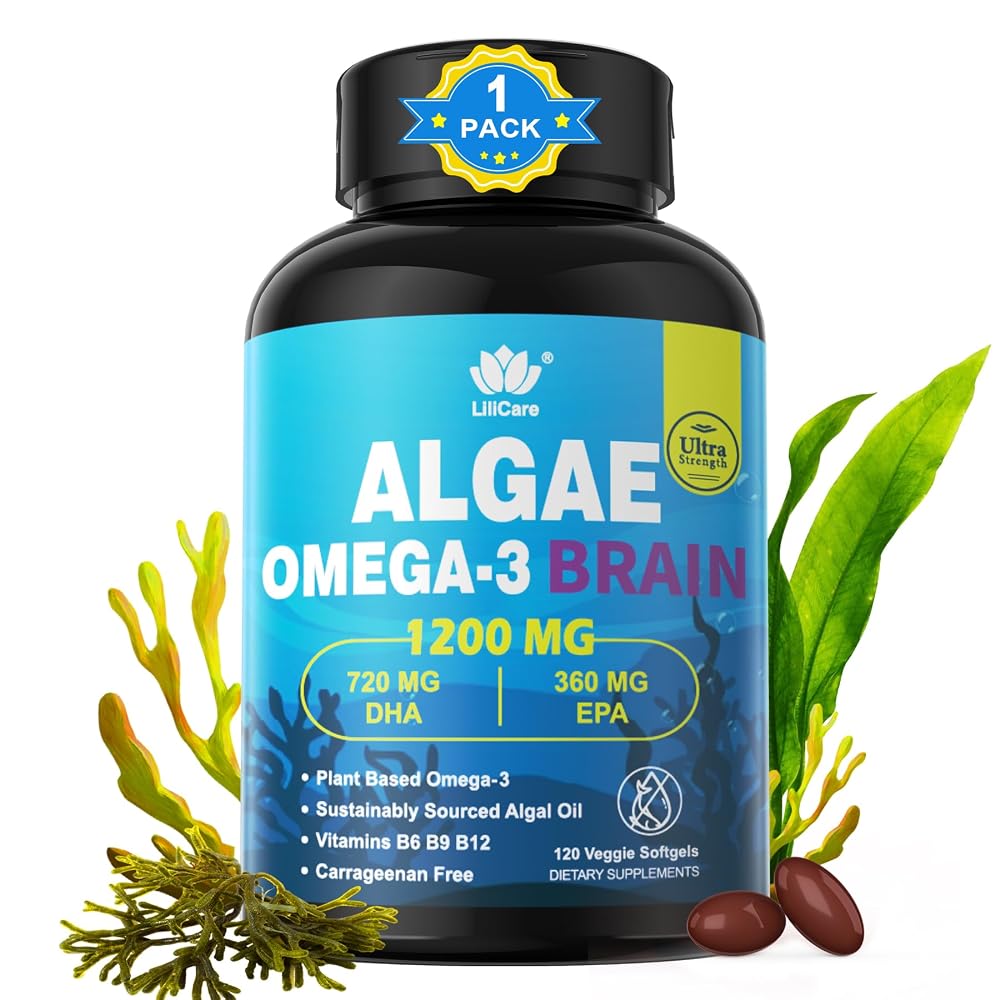 LILICARE Plant-Based Algae Omega 3 1200mg
