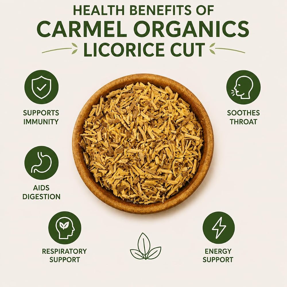 CARMEL ORGANICS Licorice Root