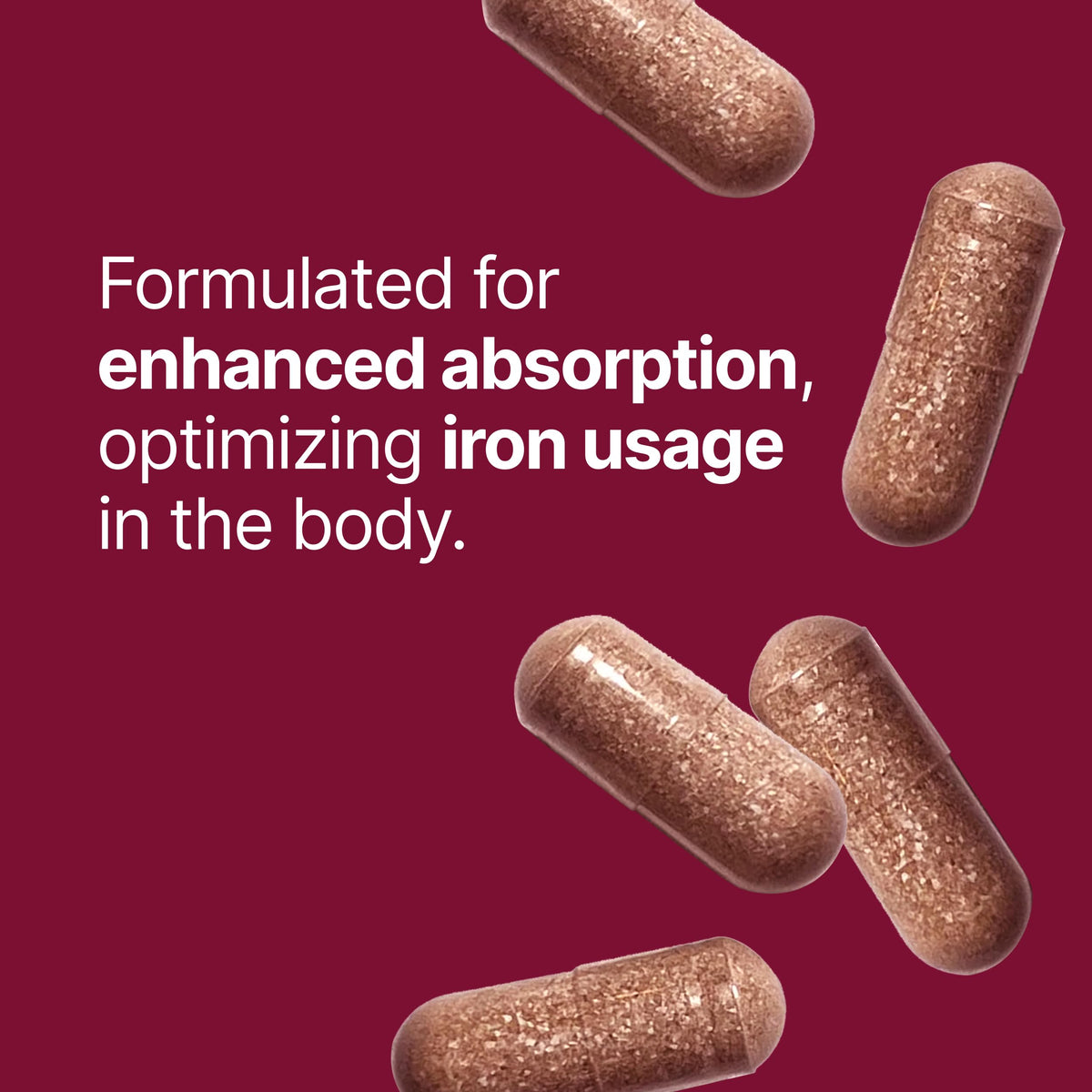 Ferretts IPS Iron Supplement 18mg - 100 Capsules - image 3