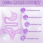ZEBORA Probiotics for Women Digestive Health 100 Billion CFU - 90 Servings - image 5