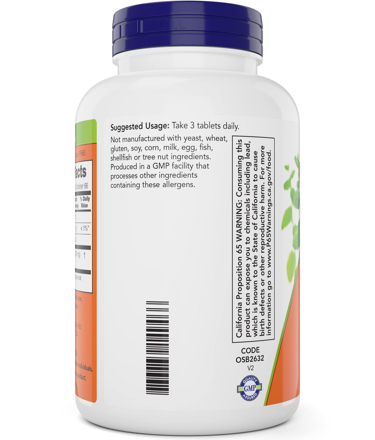 Now Supplements, Chlorella 1000 mg with Naturally Occurring