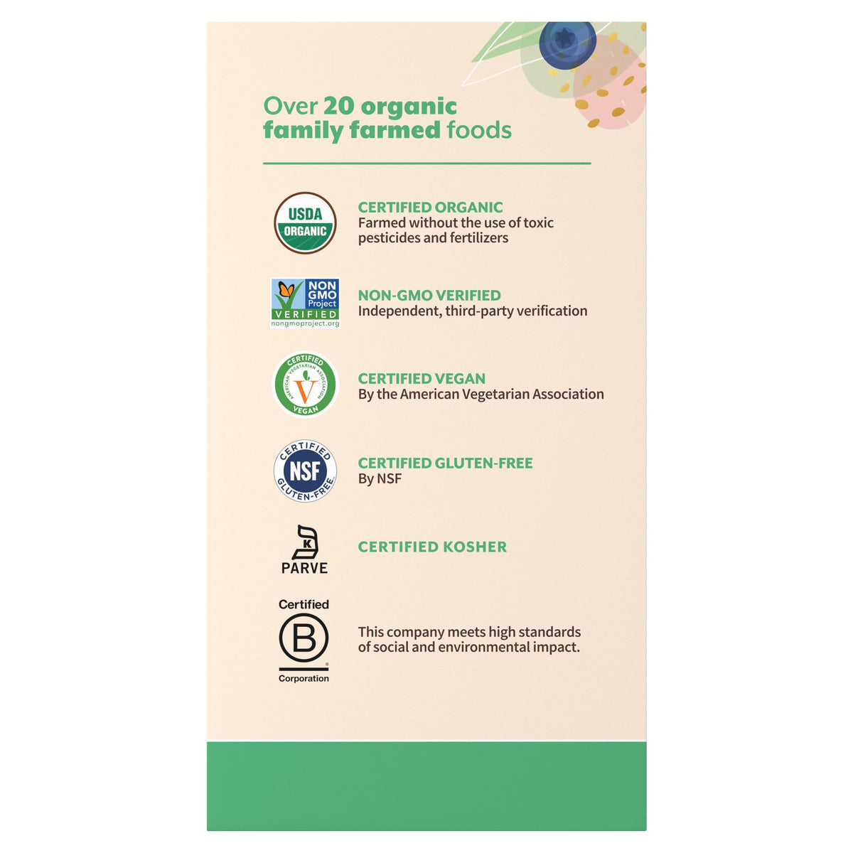 Garden of Life Organics Plant Calcium
