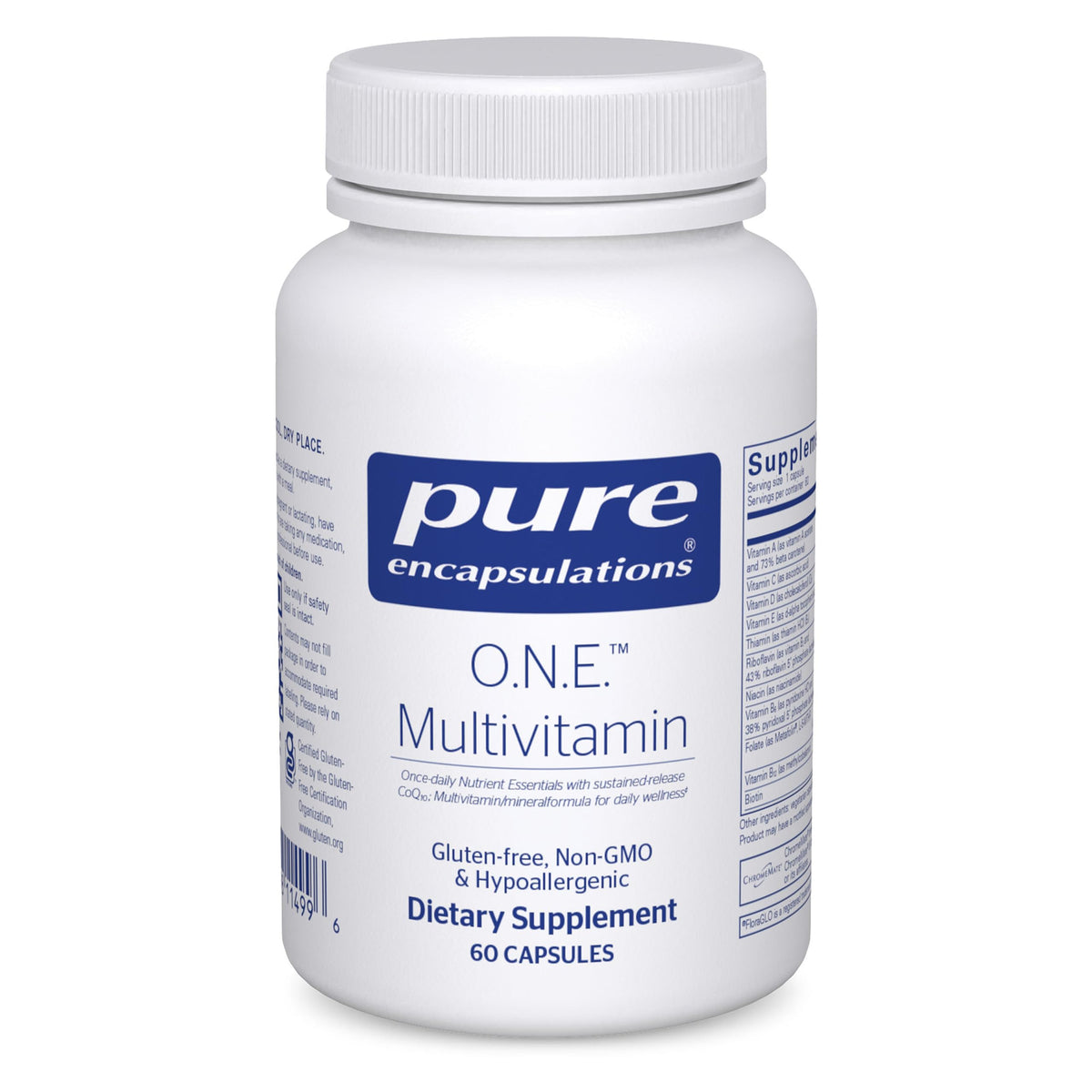 Pure Encapsulations O.N.E. Multivitamin - 60 Capsules