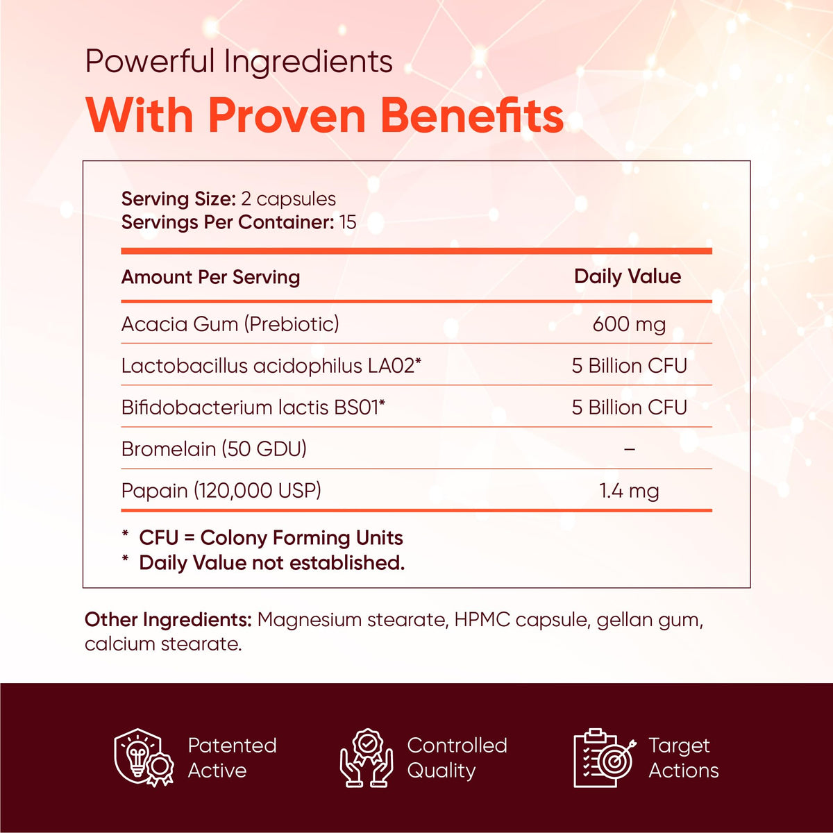 ERIC FAVRE Probiotics for Women Digestive Health - 30 Capsules - image 3