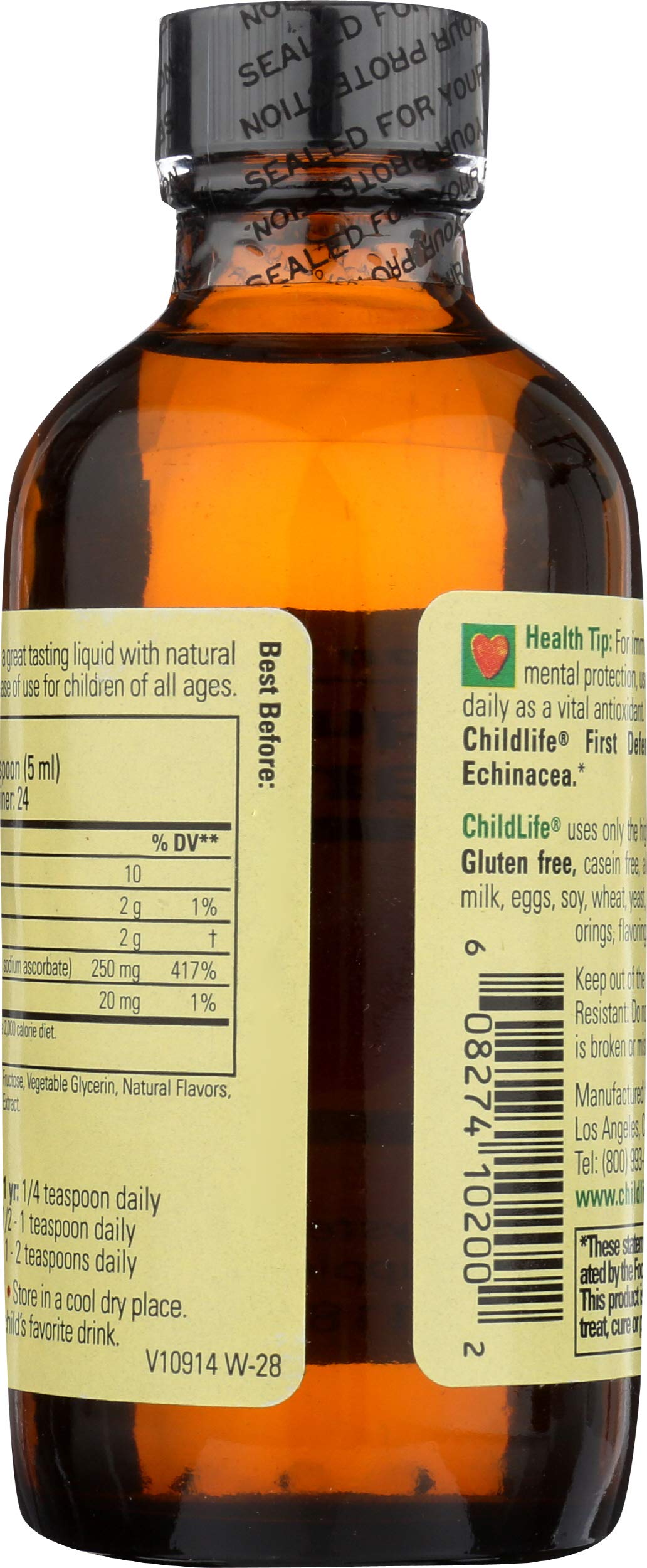 ChildLife Essentials Liquid Vitamin C Immune Support - 4 Fl Oz - image 2