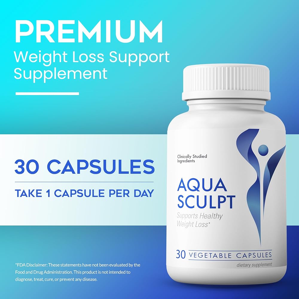 AquaSculpt Energy Support Healthy Metabolism - 90 Capsules - image 2